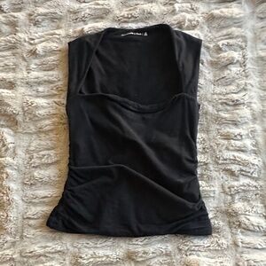Abercrombie & Fitch Elegant Black Tank Top